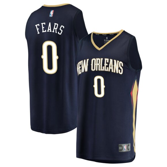 Mens Jeremiah Fears Navy Jersey